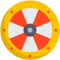 भाग्यशाली चक्र घुमाउनुहोस् welfare icon